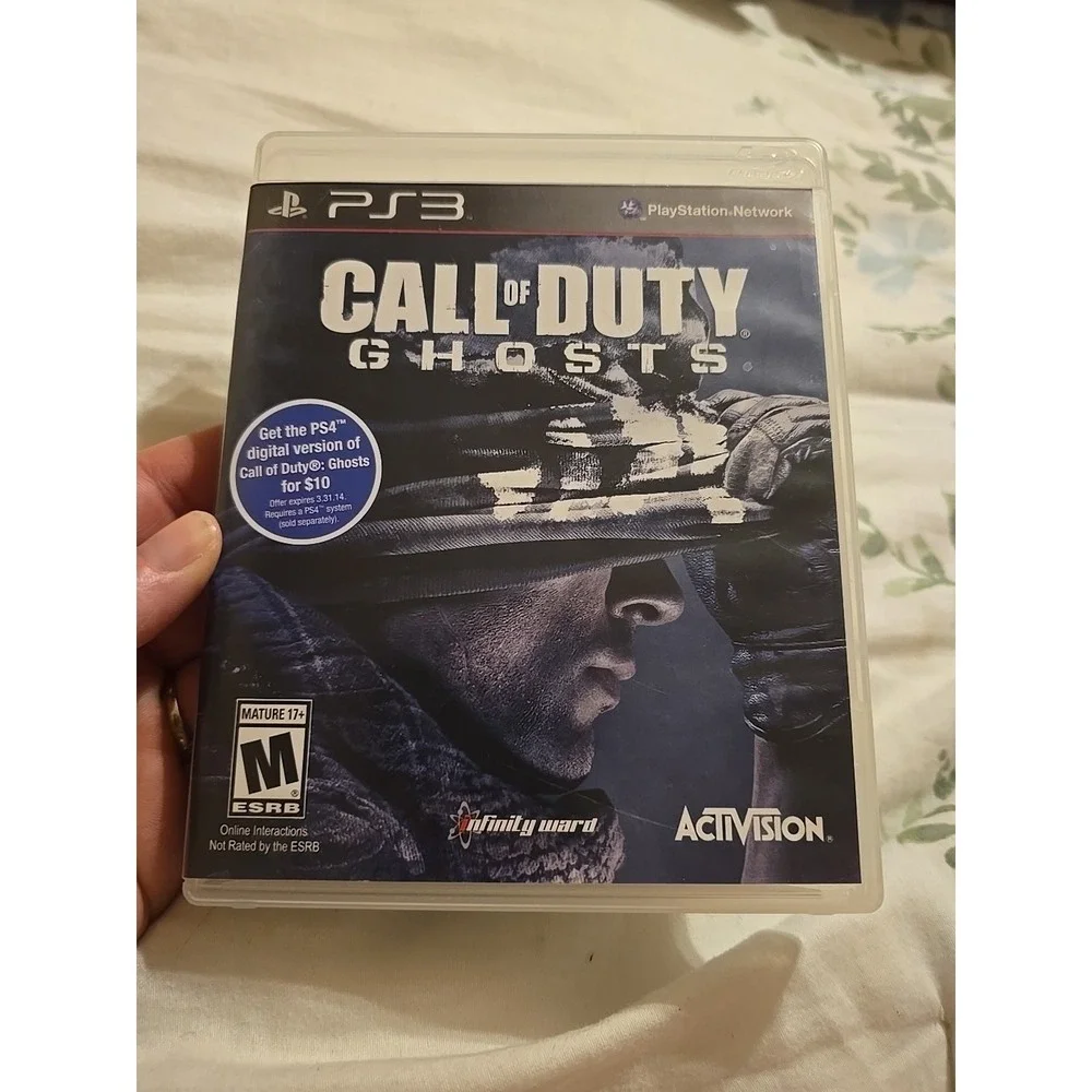 Sony Playstation 3 PS3 Call of Duty Ghosts COD Activision
